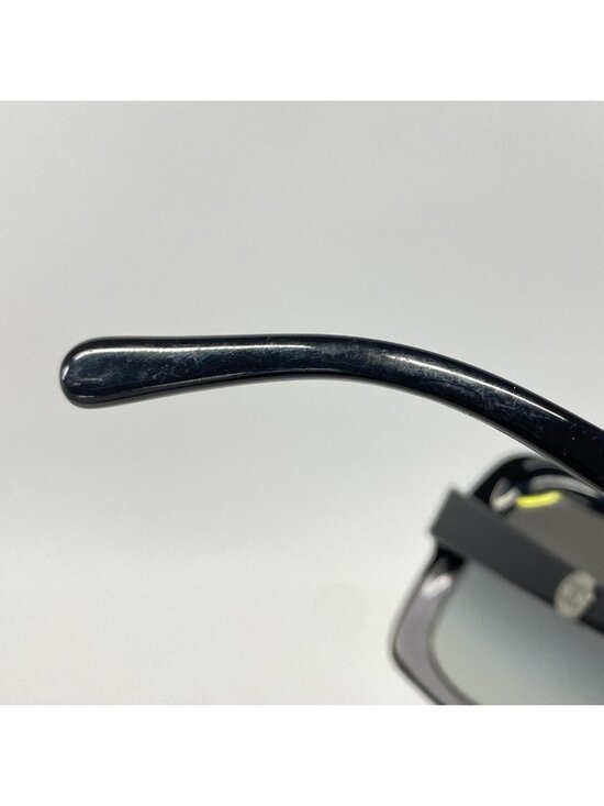 Chanel Sunglasses Acetate Black Silver Eyewear main image 8